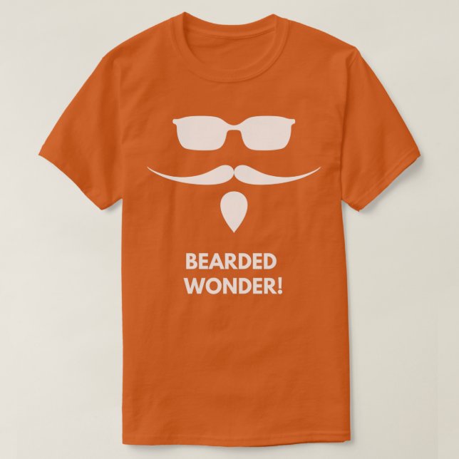 Bearded Wonder Beard Fan 2 T-Shirt (Design Front)