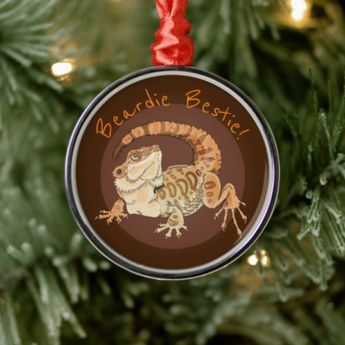 Beardie Bestie Ornament