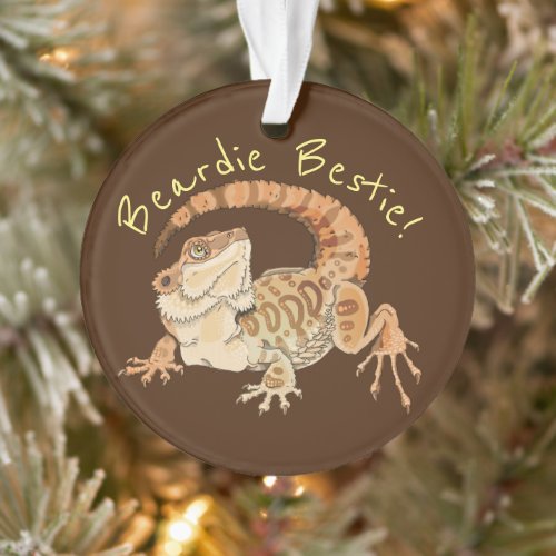 Beardie Bestie Ornament