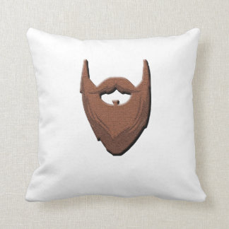 Bearding is a way of life! throw pillow