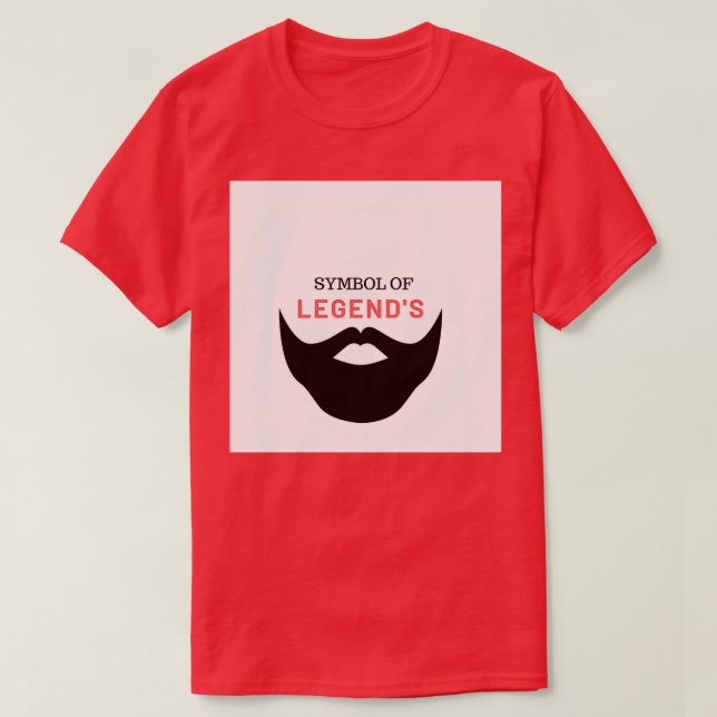 Beardo Man T-Shirt (Design Front)