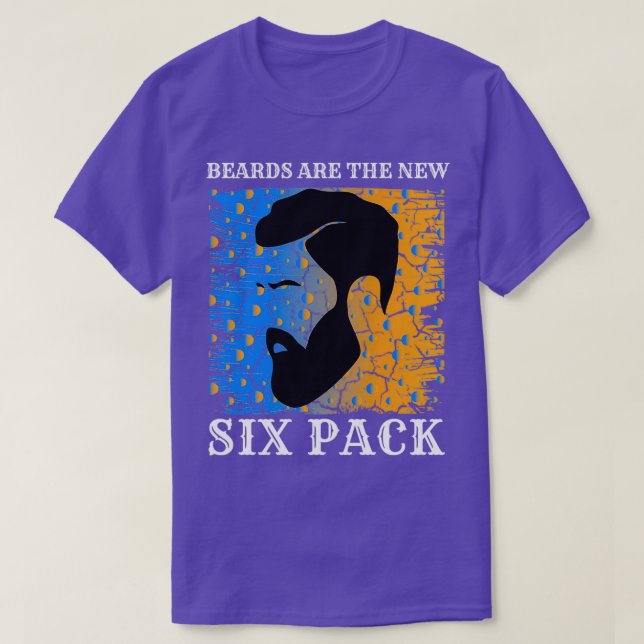 Beards Are The New Six Pack 23 T-Shirt (Design Front)