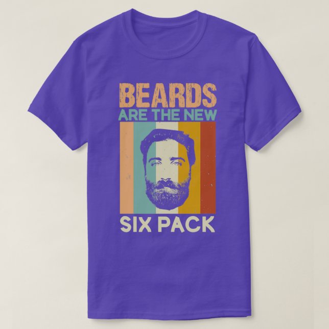 Beards are the new six pack T-Shirt (Design Front)