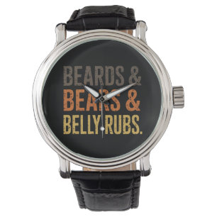 Beards Bears Belly Rubs LGBTQ Gay Pride Ally Watch