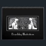 Beardsley Art Nouveau Illustrations Calendar<br><div class="desc">This calendar features a reproduced series of black and white illustrations by Aubrey Beardsley, created for a special edition of Malory's Morte d'Arthur (c 1892). Set as a Jan-Dec, 2013 calendar, but you can "customize" it to start with any month.</div>