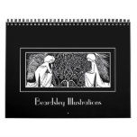 Beardsley Art Nouveau Illustrations Calendar