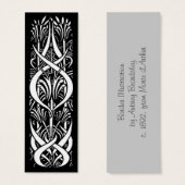 Beardsley Border Abstract Book Mark (Front & Back)