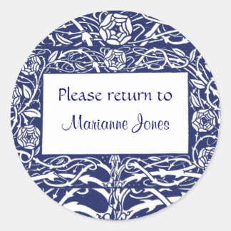 Beardsley Border Elegant Bookplate