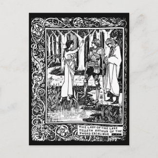Beardsley Excalibur Post Card