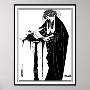 Beardsley - Head on a Platter: The Dancer's Reward Poster