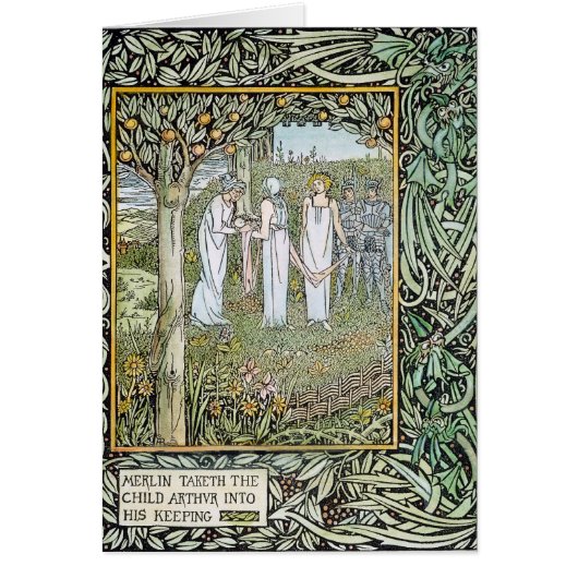 Beardsley: Morte D'Arthur Cards (Front)