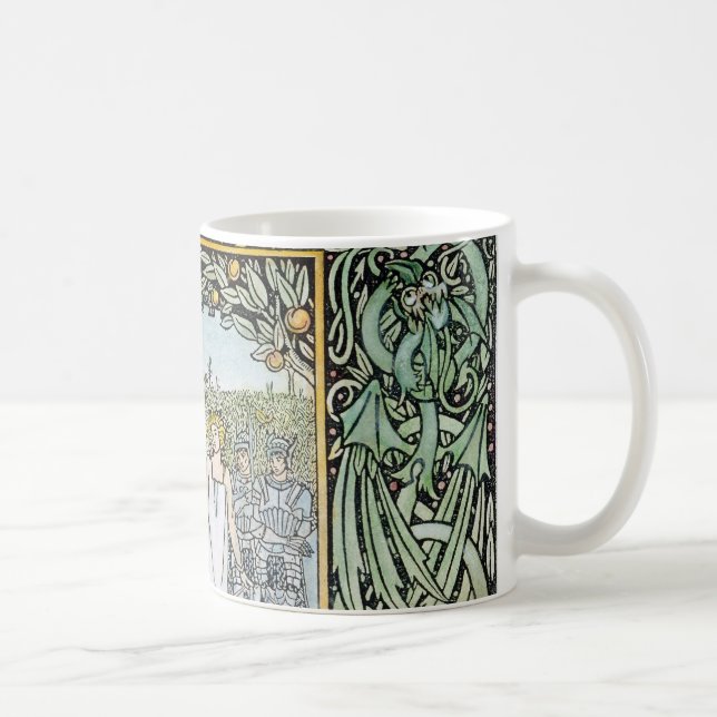 Beardsley: Morte D'Arthur Coffee Mug (Right)