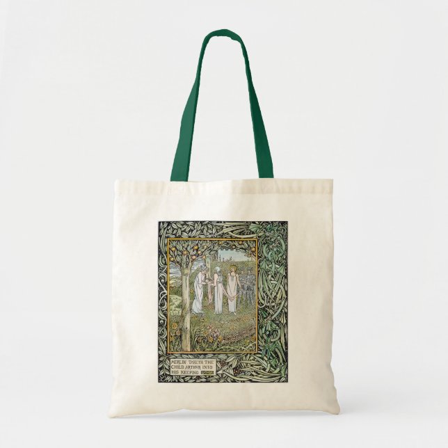 Beardsley: Morte D'Arthur Tote Bag (Front)