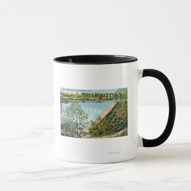 Beardsley Park Water Falls Scene Mug (Right)