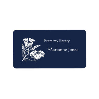 Beardsley Poppies Bookplate