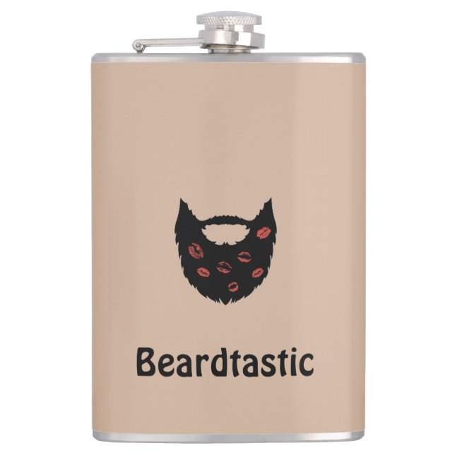 Beardtastic Flask (Front)
