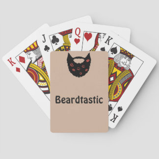 Beardtastic Playing Cards