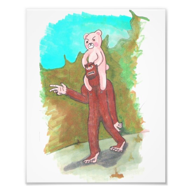 Bearfoot Photo Print (Front)