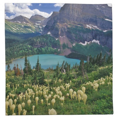 Beargrass above Grinnell Lake in the Many Cloth Napkin