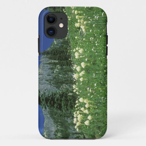 Beargrass at Eunice Lake Mt Rainier NP WA iPhone 11 Case