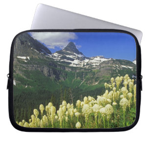 Beargrass at Logan Pass in Glacier National Park Laptop Sleeve