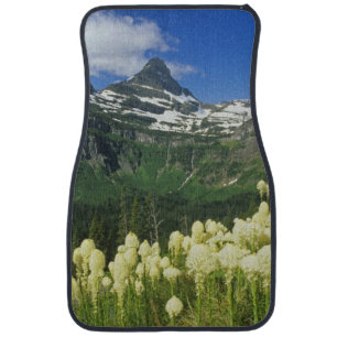 Beargrass near Logan Pass in Gacier National Car Mat