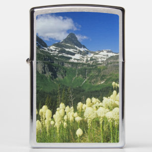 Beargrass near Logan Pass in Gacier National Zippo Lighter