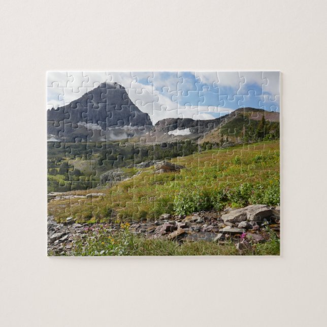 Bearhat Mountain and Glacial Stream Jigsaw Puzzle (Horizontal)