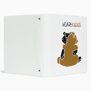 " bEARHUGGS " 3 Ring Binder
