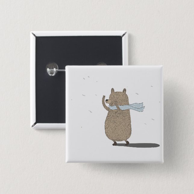 BEARIE CUTIE BUTTON (Front & Back)