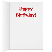 Bearing Birthday Gifts - Greeting Card (Inside (Right))