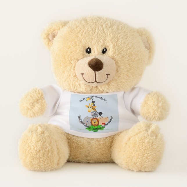 "Bearitone for the Choir" Teddy Bear (Front)