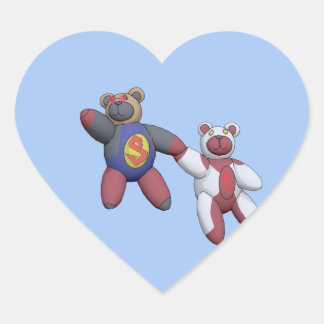BearKon Heart Sticker