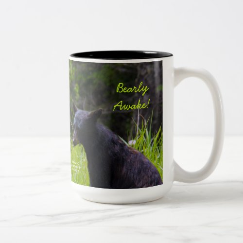 Bearly Awake Two_Tone Coffee Mug