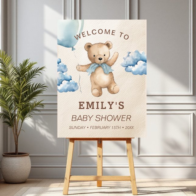 Bearly Can Wait Baby Shower Welcome Sign (Creator Uploaded)