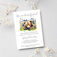 Bearly wait bear cub adventure awaits baby shower