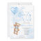 Bearly Wait Boy Baby Shower Invitation
