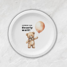 Bearly wait gender neutral minimal baby shower
