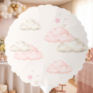 Bearly Wait Girl Baby Shower Cloud Balloon