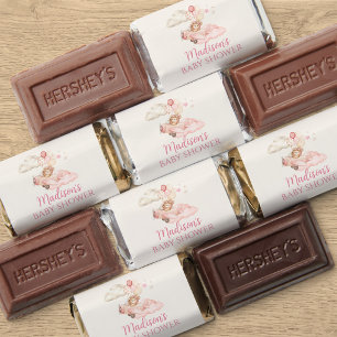 Bearly Wait Girl Baby Shower Mini Candy Hershey's Miniatures