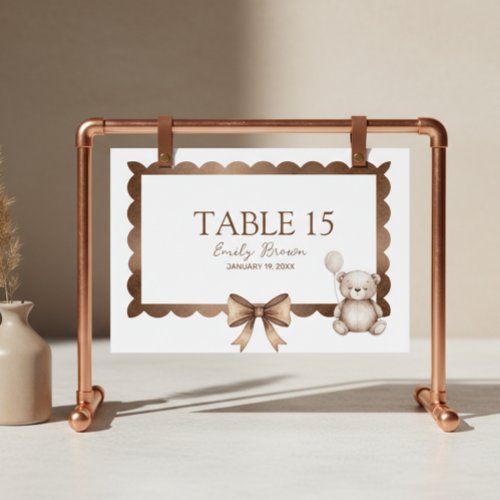 Bearly Wait Neutral Teddy Baby Shower
