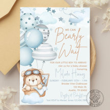 Bearly Wait Teddy Bear Baby Shower