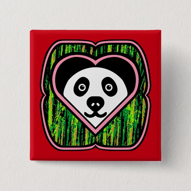 Bearmboo Pinback Button (Front)