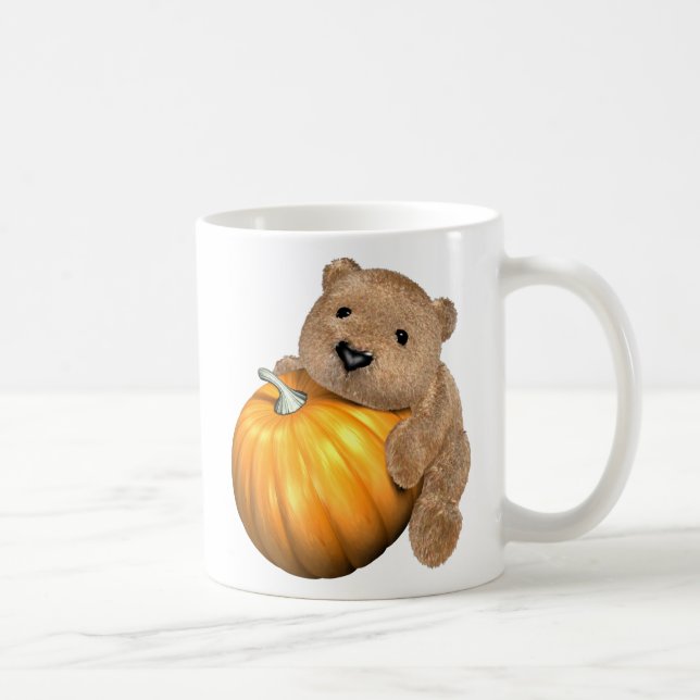 BearPumpkin Coffee Mug (Right)
