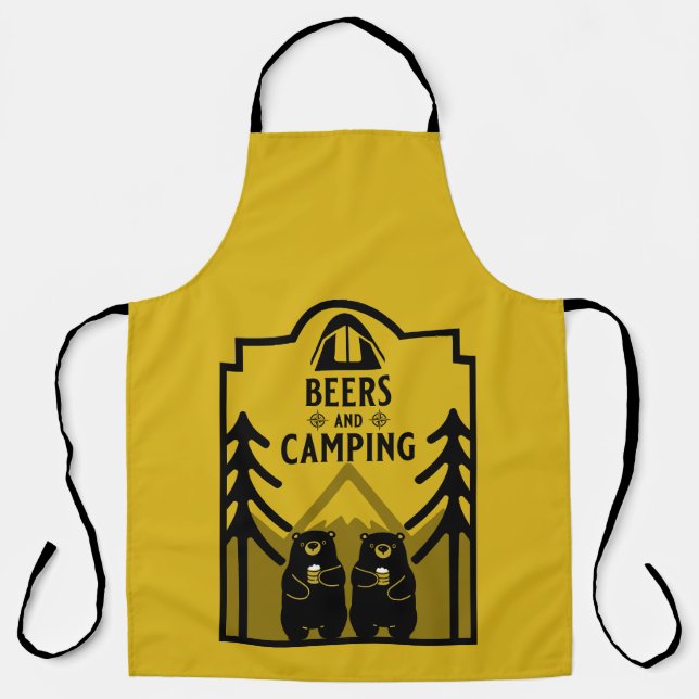 Bears And Beer Canada Apron (Front)