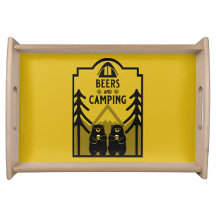 Bears And Beer Canada Serving Tray