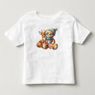 Bears and their little roulette toddler t-shirt