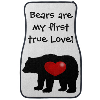 Bears are my first true Love! Car Mat