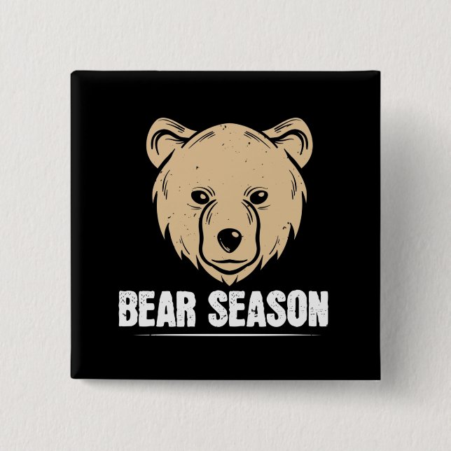 Bears - Bear Season Button (Front)