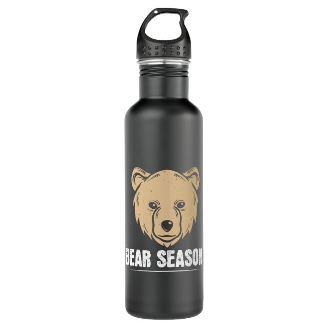 Bears - Bear Season Stainless Steel Water Bottle (Front)